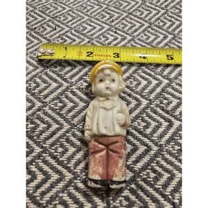 Vintage Frozen Charlie Bisque Doll 1940s, Made In Japan, Figurine